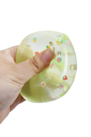 Cap Zone Colorful Fruit Slices Cube Maltose Putty Filled Squishy ONE SIZE / ASSORTED Kawaii Gifts