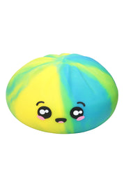 Cap Zone JUMBO Ombre Dumpling Bun Soft Slime Filled Squishy - 6 Inch ONE SIZE / ASSORTED Kawaii Gifts