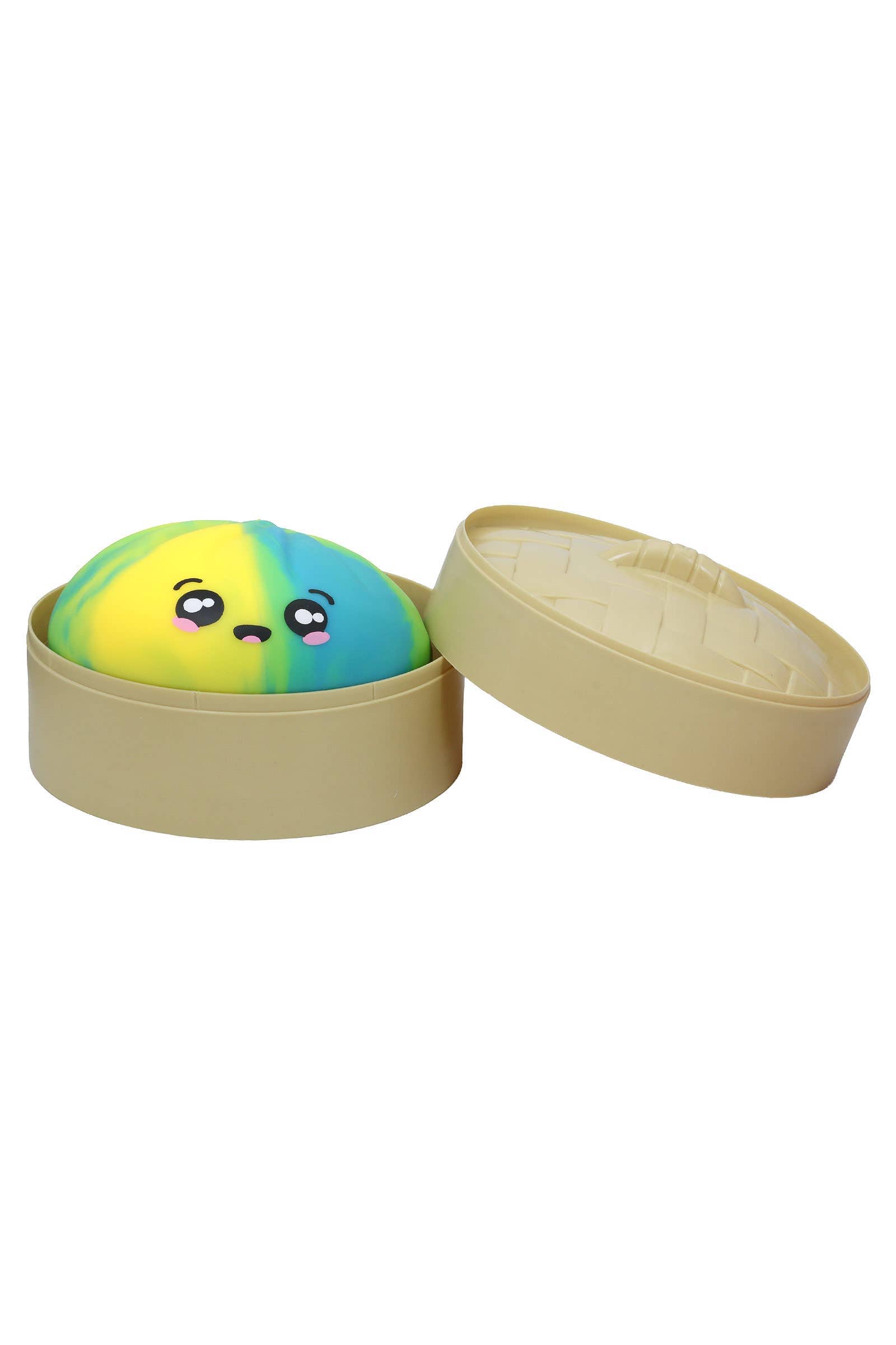 Cap Zone JUMBO Ombre Dumpling Bun Soft Slime Filled Squishy - 6 Inch ONE SIZE / ASSORTED Kawaii Gifts