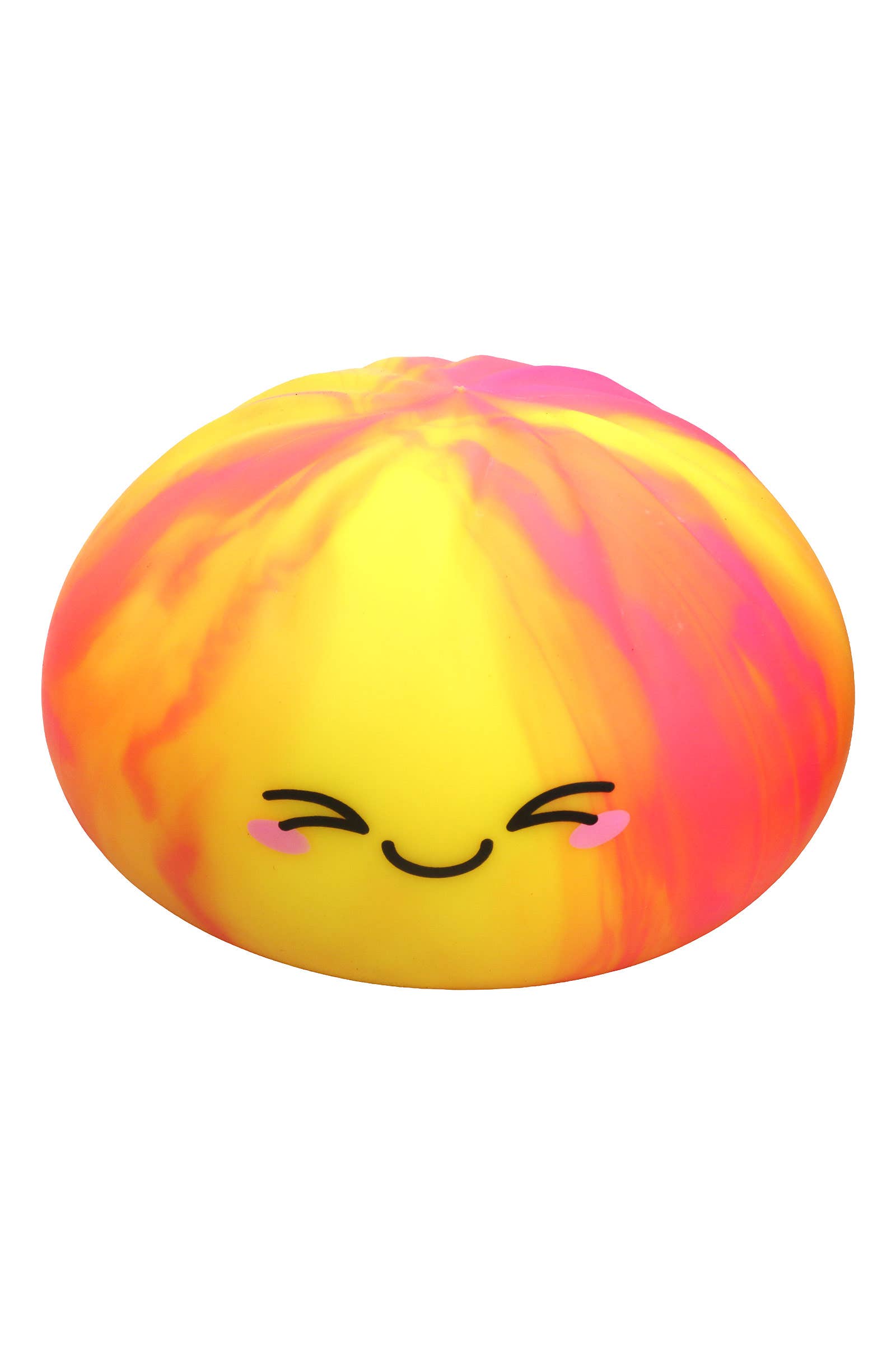 Cap Zone JUMBO Ombre Dumpling Bun Soft Slime Filled Squishy - 6 Inch ONE SIZE / ASSORTED Kawaii Gifts