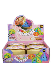 Cap Zone JUMBO Ombre Dumpling Bun Soft Slime Filled Squishy - 6 Inch ONE SIZE / ASSORTED Kawaii Gifts