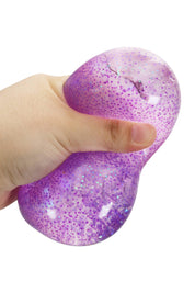 Cap Zone Glow In Dark Glitter Jiggly Dumpling Bao Bun Squishy ONE SIZE / ASSORTED Kawaii Gifts