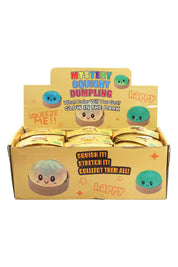 Cap Zone Glow In Dark Glitter Jiggly Dumpling Bao Bun Squishy ONE SIZE / ASSORTED Kawaii Gifts