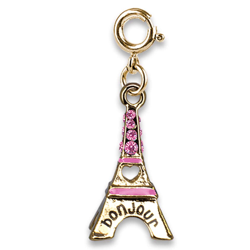 Charm It Bonjour Gold Eiffel Tower Charm Kawaii Gifts 794187094708