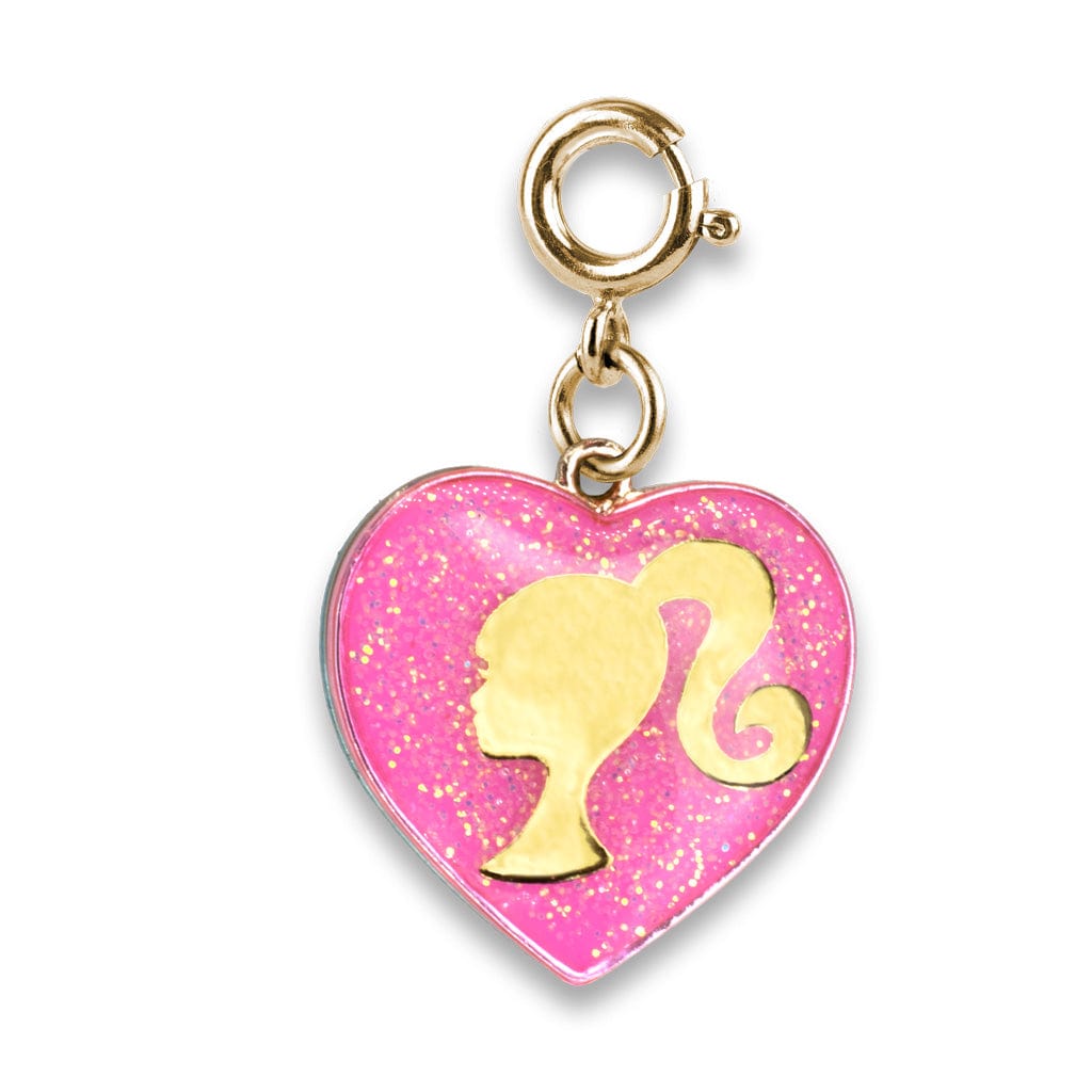 Charm It Gold Barbie Girl Heart Charm Kawaii Gifts 794187093497