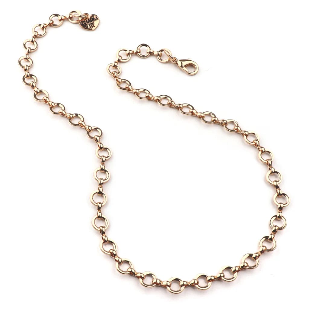 Charm It Gold Chain Choker Necklace Kawaii Gifts