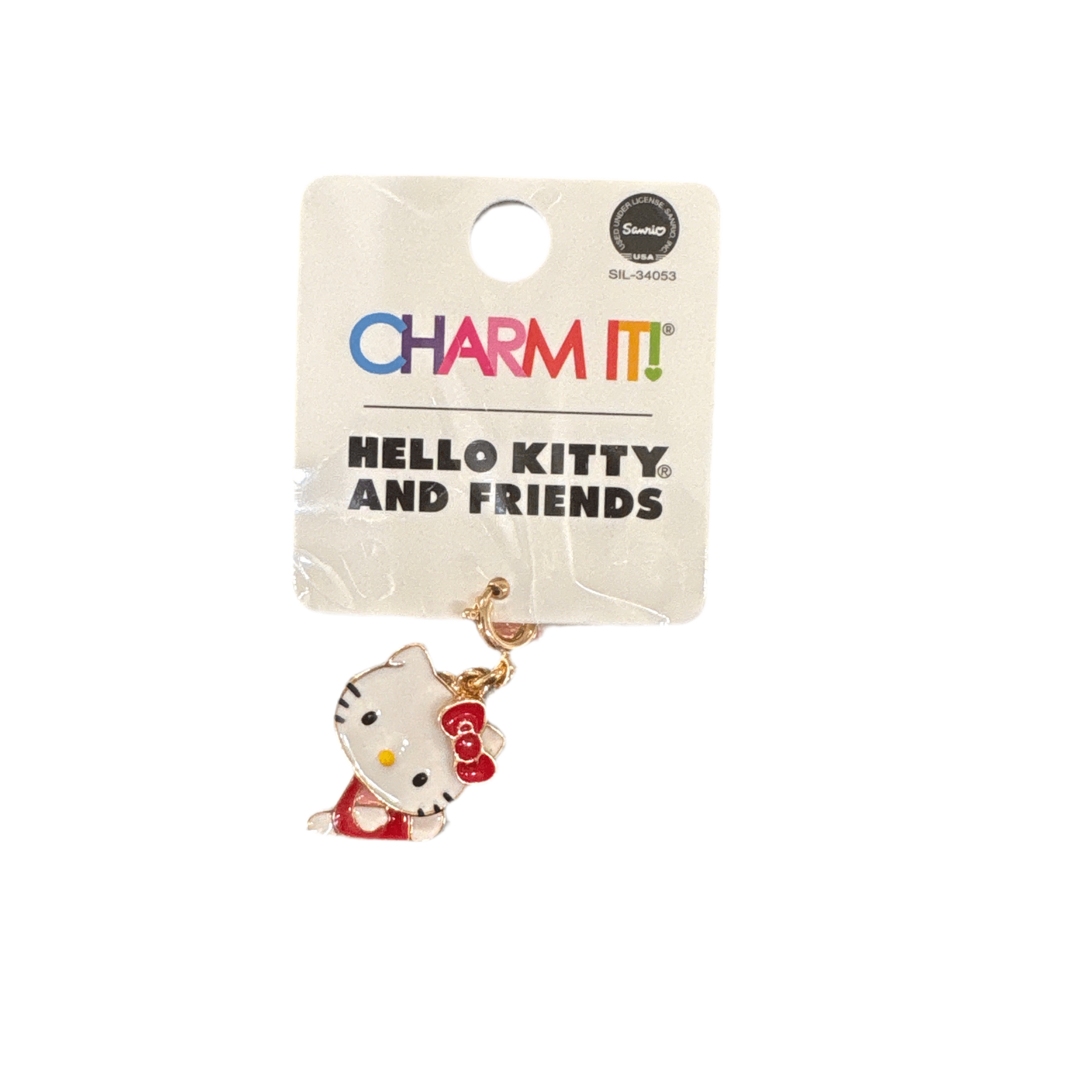 Charm It Gold Classic Swivel Hello Kitty Charm Kawaii Gifts 794187099376