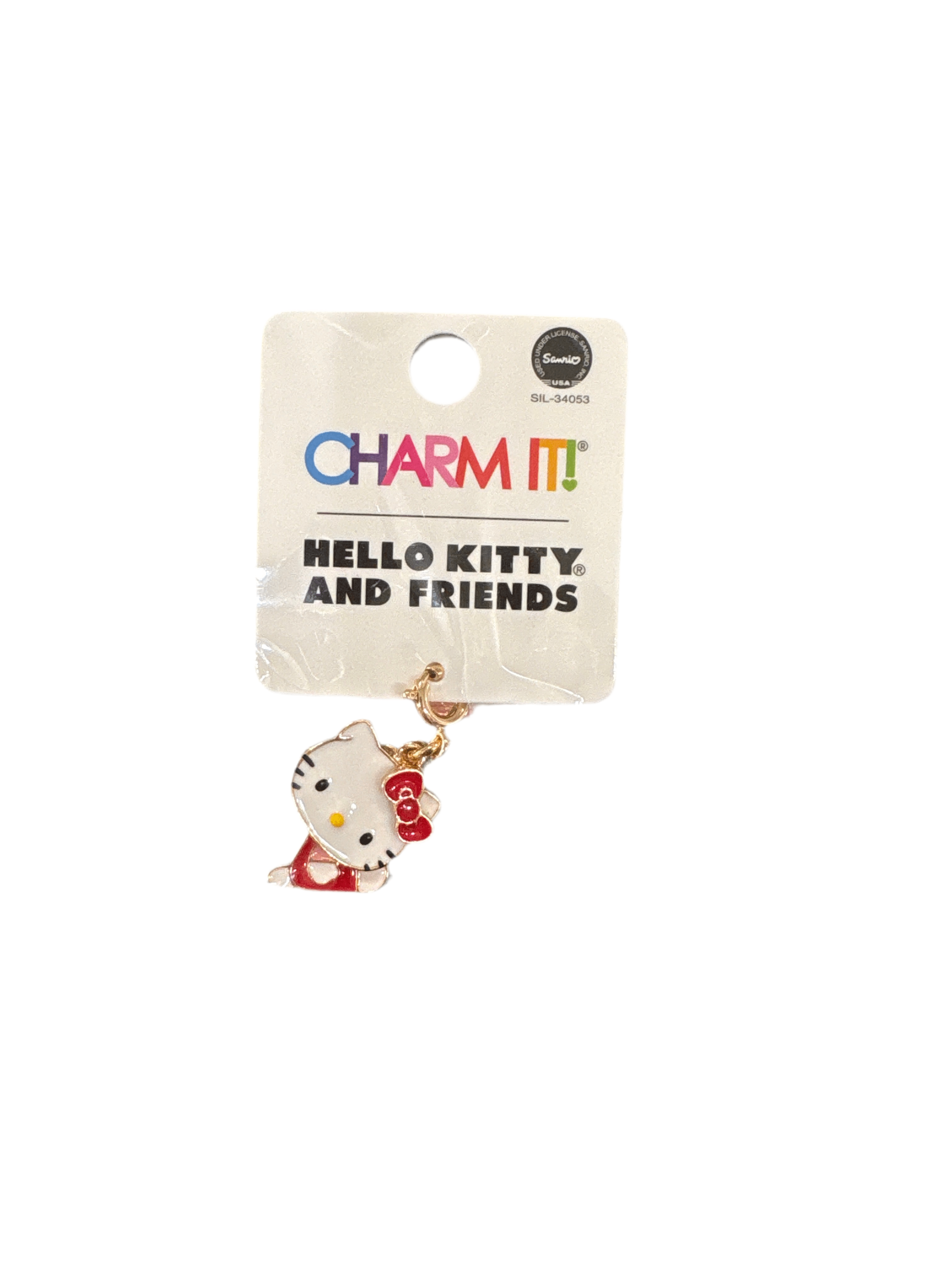 Charm It Gold Classic Swivel Hello Kitty Charm Kawaii Gifts 794187099376