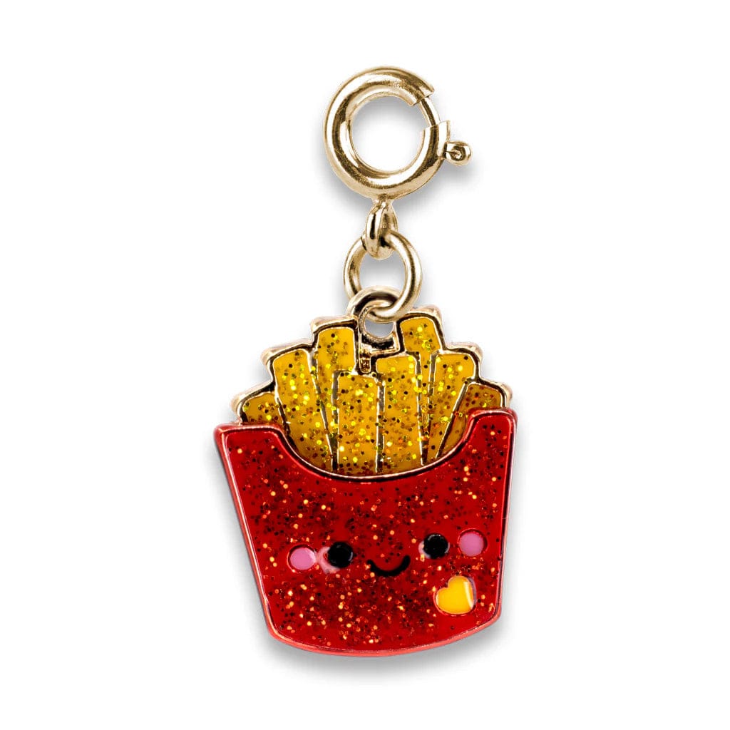 Charm It Gold Glitter French Fries Charm Kawaii Gifts