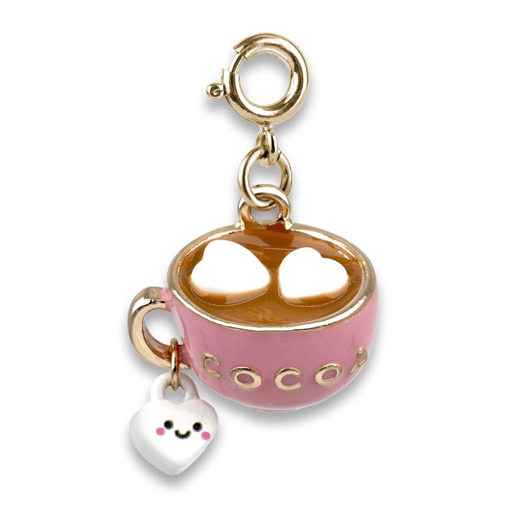 Charm It Gold Hot Cocoa Charm Kawaii Gifts