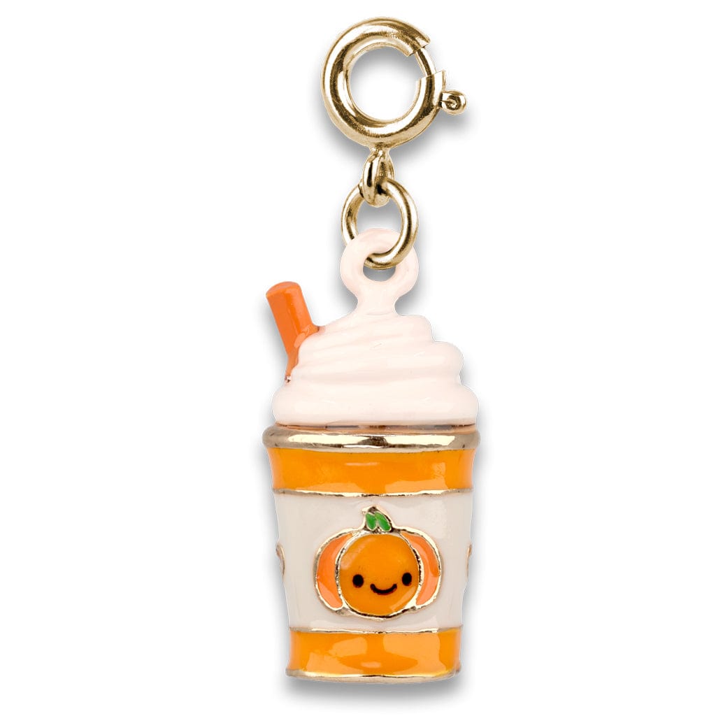 Charm It Gold Pumpkin Spice Latte Charm Kawaii Gifts