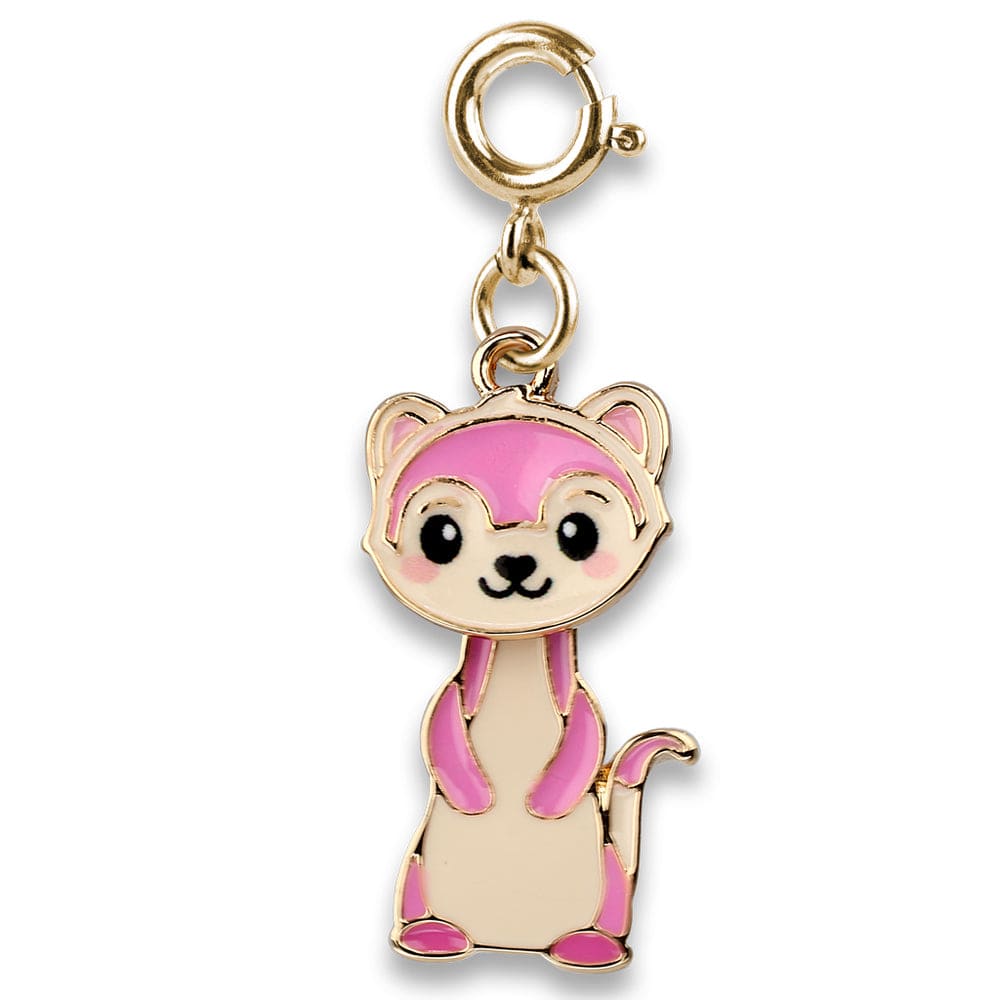 Charm It Gold Swivel Ferret Charm Kawaii Gifts 794187111542