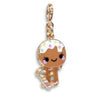 Charm It Gold Swivel Gingerbread Man Charm Kawaii Gifts 794187093930