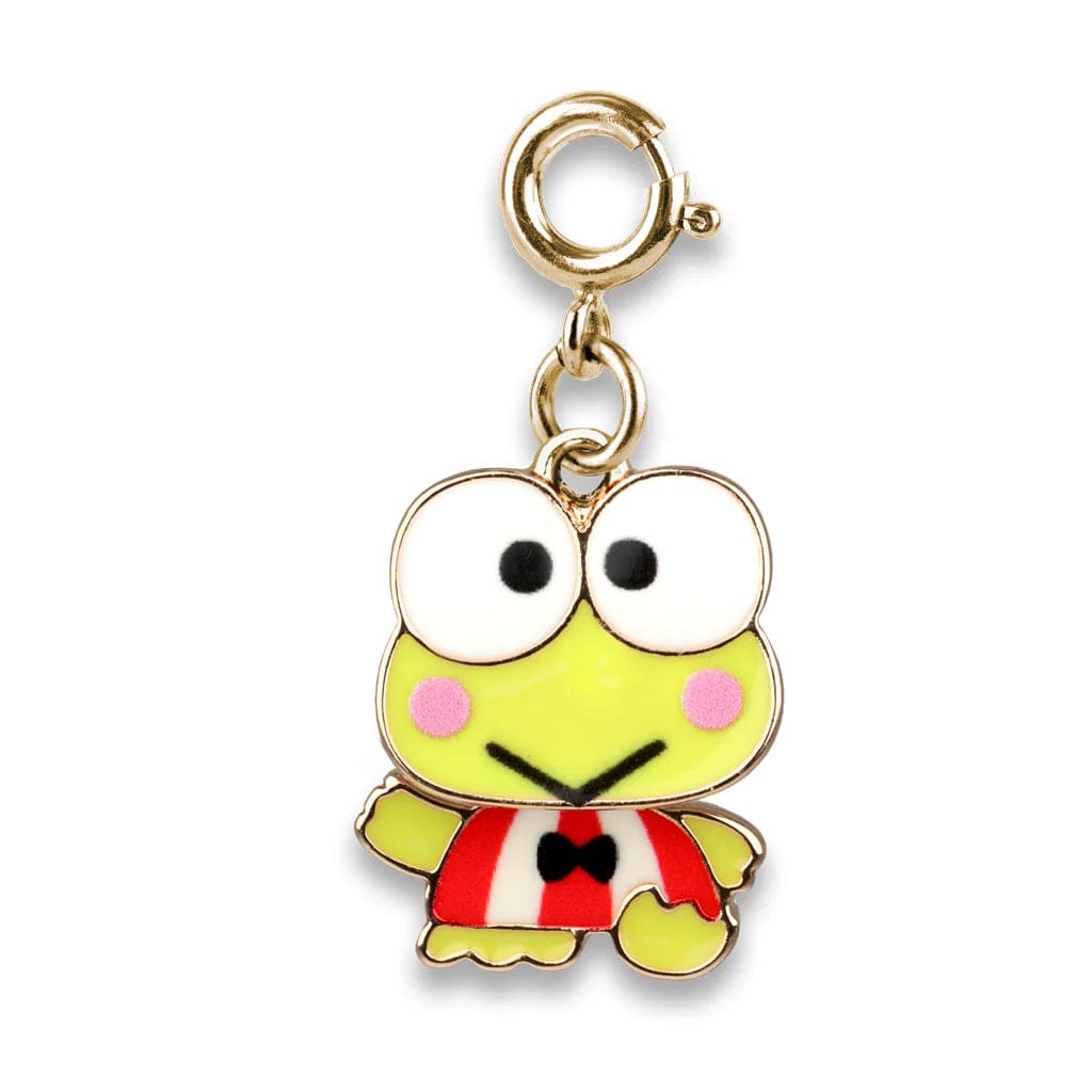 Charm It Gold Swivel Keroppi Charm Kawaii Gifts