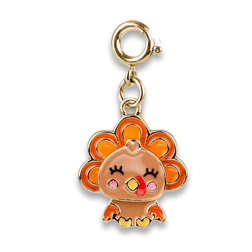 Charm It Gold Swivel Turkey Charm Kawaii Gifts 794187100713