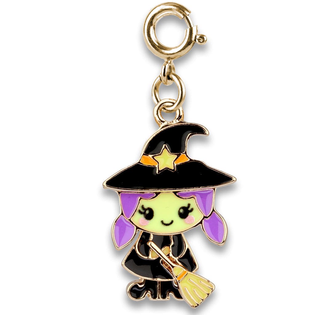 Charm It Gold Swivel Witch Charm Kawaii Gifts 794187100683