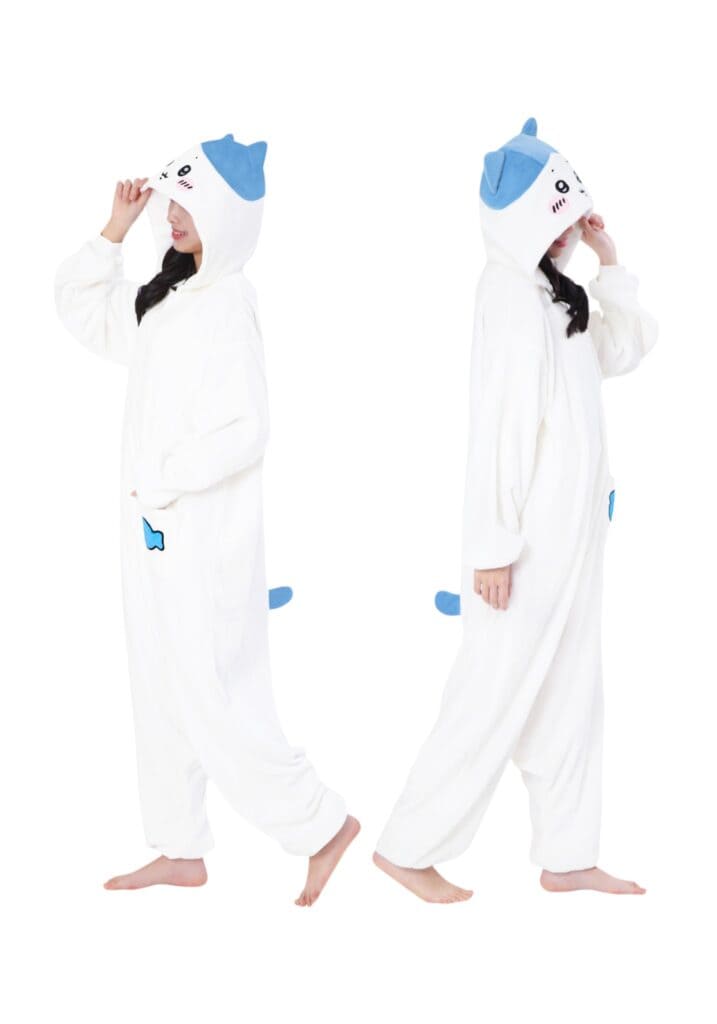 Clever Idiots Chiikawa Hachiware Adult-Size Kigurumi Loungewear Kawaii Gifts 4580052815075