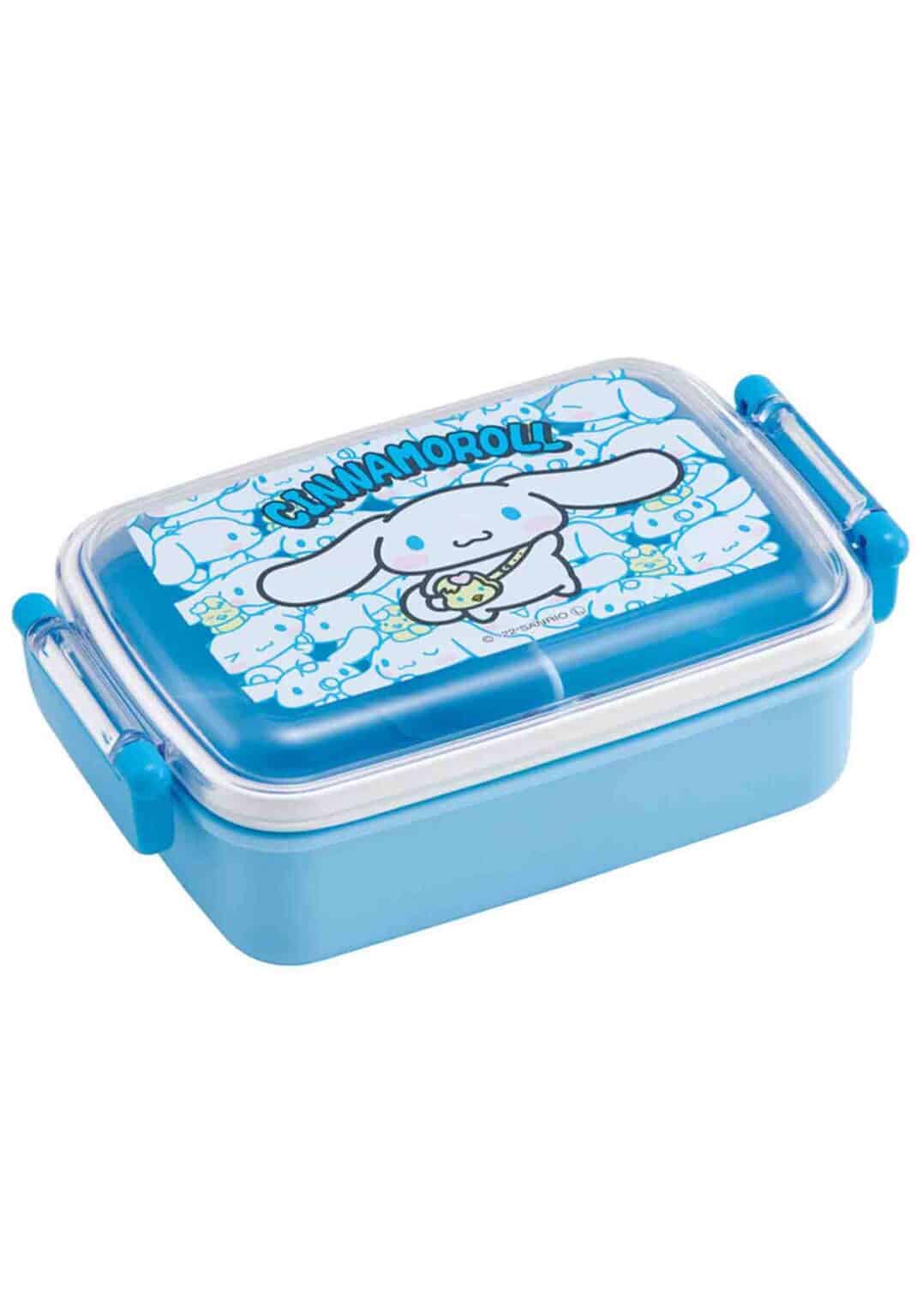 2005 Hello Kitty Sanrio Lunch Box Container Pink White WITH Spoon Fork bento  box
