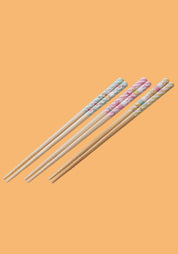 Clever Idiots Miffy 3-Pair Set Bamboo Chopsticks Kawaii Gifts 4973307667282