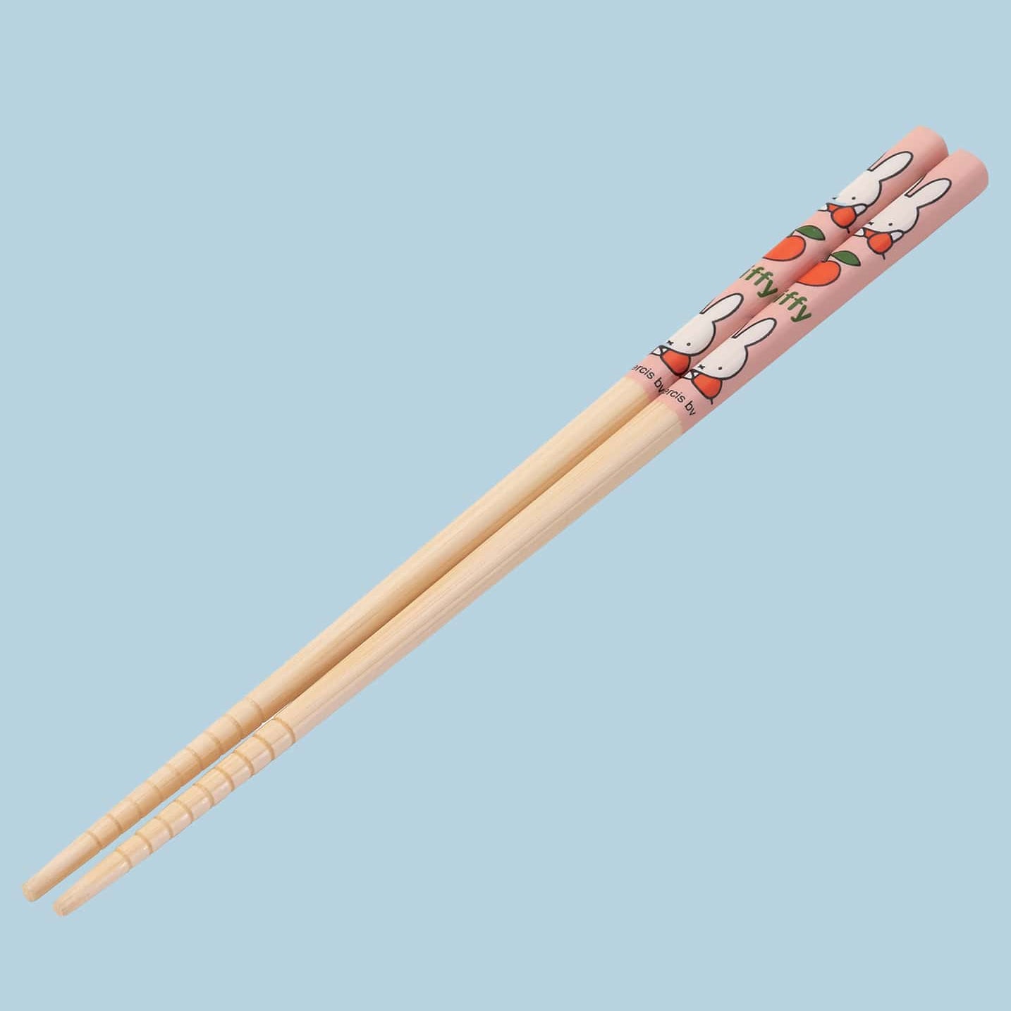 Clever Idiots Miffy Bamboo Chopsticks Apple Kawaii Gifts 4973307571282