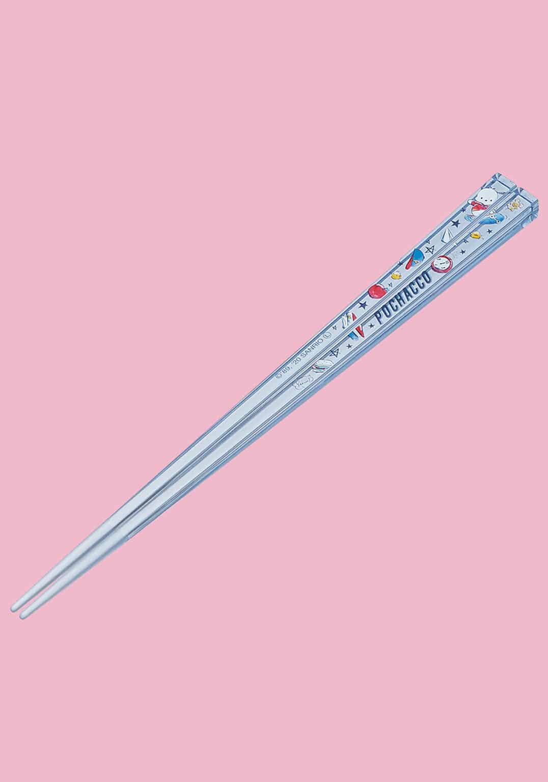 Clever Idiots Sanrio Friends Chopsticks: Cinnamoroll, Hello Kitty, My Melody, Pompompurin, Pochacco Pochacco Kawaii Gifts 4973307521966