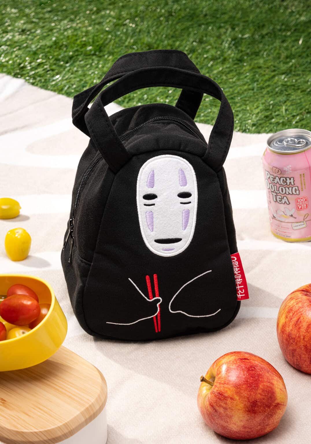 Clever Idiots Spirited Away Die Cut Lunch Bag - No Face Kawaii Gifts 4973307547577