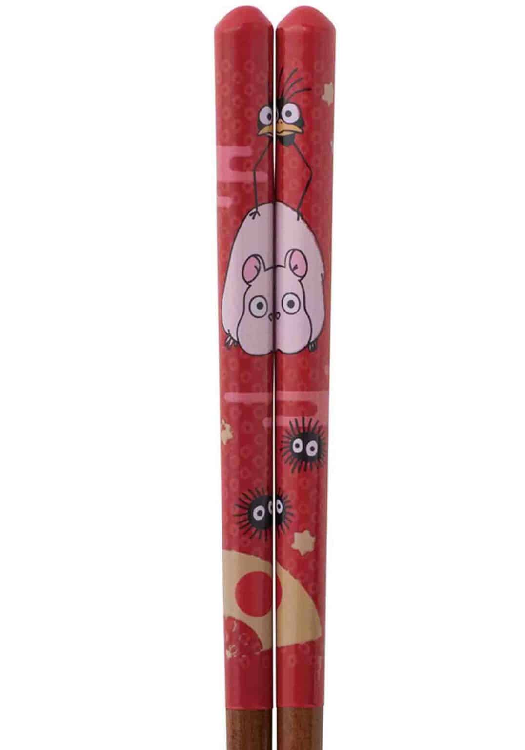 Clever Idiots Spirited Away Wooden Chopsticks Boh & Yu-Bird Kawaii Gifts 4973307601842