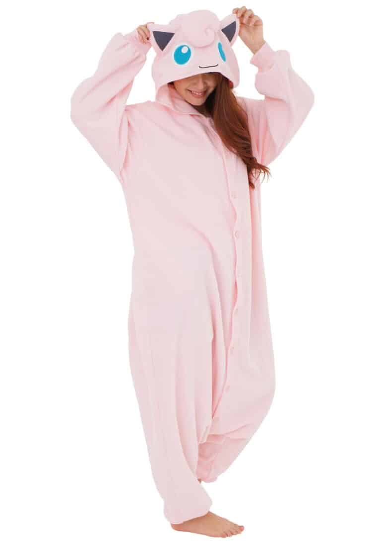 Clever Idiots Pokemon Jigglypuff Kigurumi Adult-Size Costume Onesie Kawaii Gifts 4580052720201