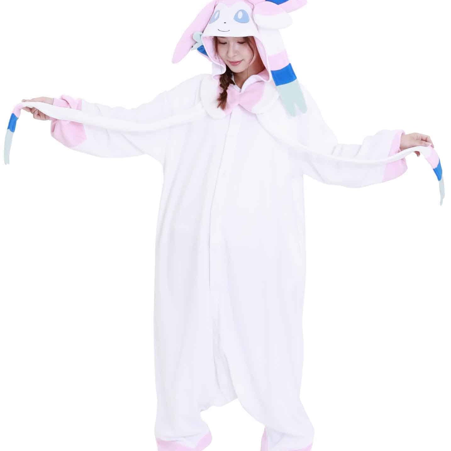 Clever Idiots Pokemon Sylveon Kigurumi Adult-Size Costume Onesie Kawaii Gifts 4580052740070