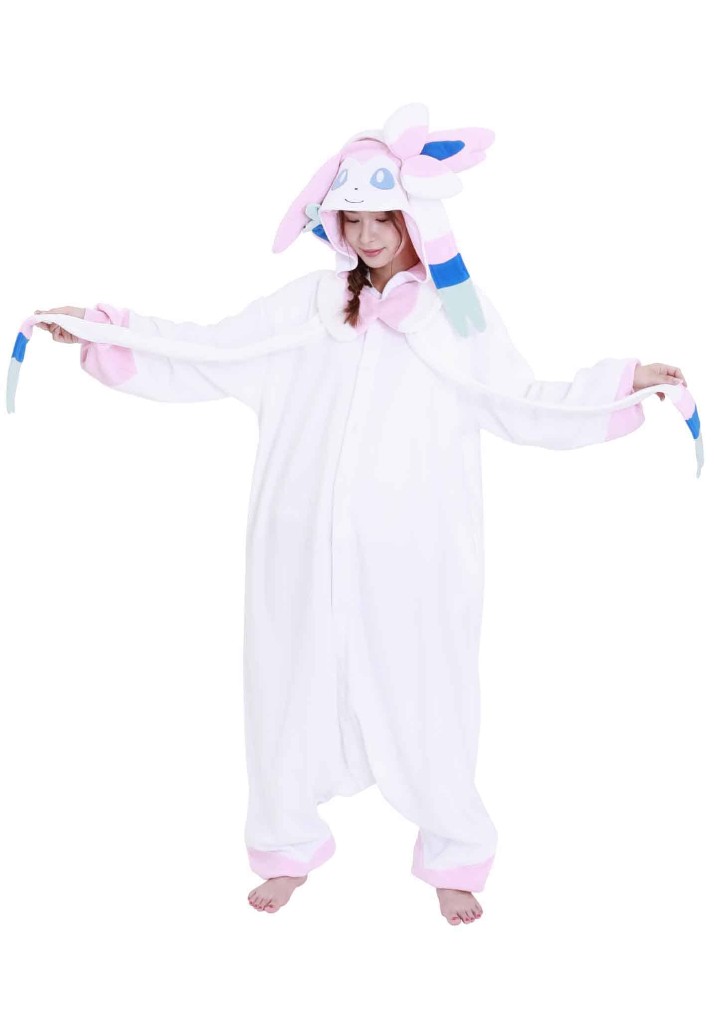 Clever Idiots Pokemon Sylveon Kigurumi Adult-Size Costume Onesie Kawaii Gifts 4580052740070