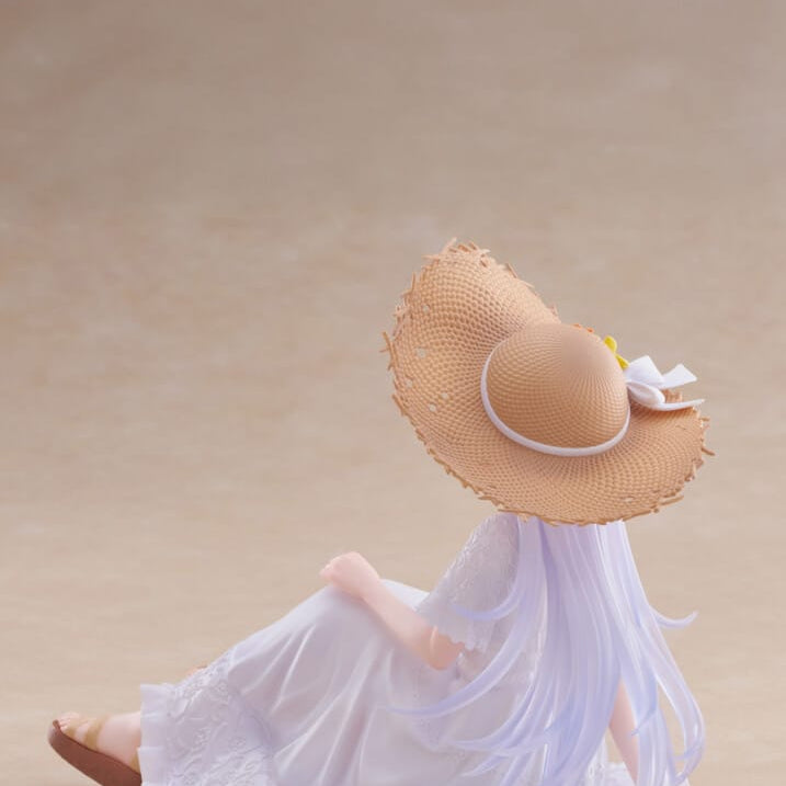 Clever Idiots Frieren: Beyond Journey's End Desktop Cute Figure Frieren Summer Dress Ver. Kawaii Gifts 840342405145