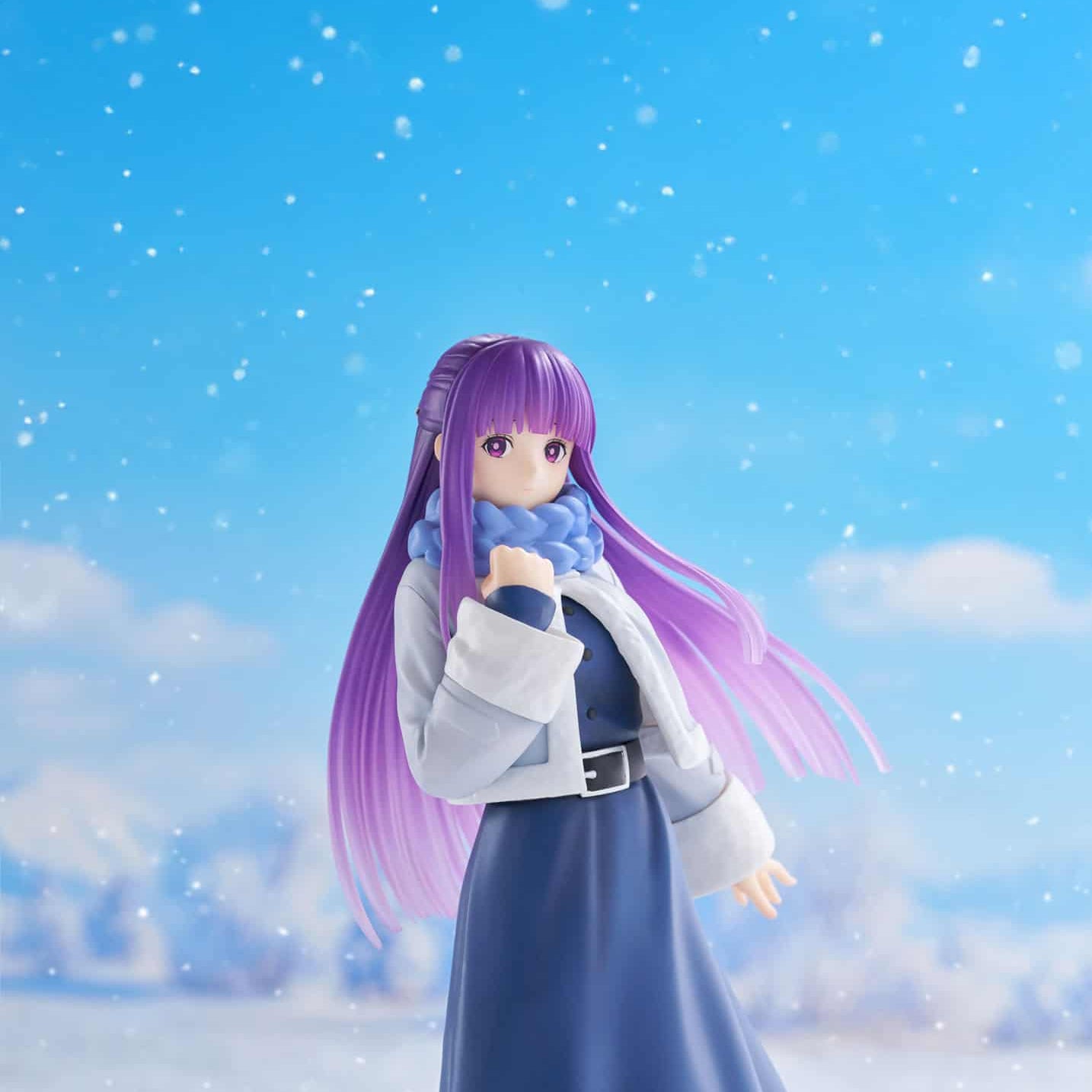 Clever Idiots Frieren: Beyond Journey’s End Trio-Try-iT Figure -Fern- Winter Version Kawaii Gifts 4571623505327