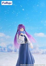 Clever Idiots Frieren: Beyond Journey’s End Trio-Try-iT Figure -Fern- Winter Version Kawaii Gifts 4571623505327