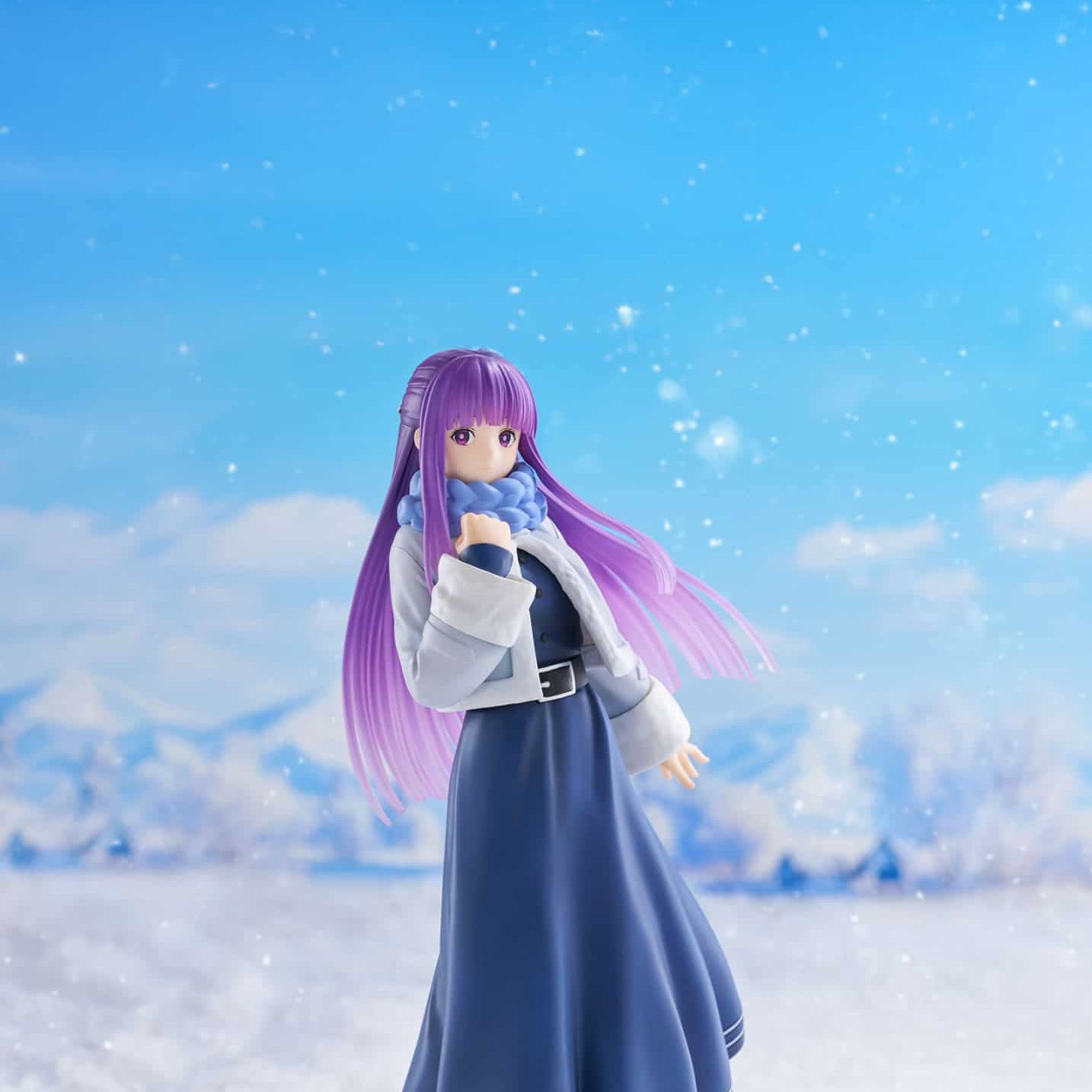 Clever Idiots Frieren: Beyond Journey’s End Trio-Try-iT Figure -Fern- Winter Version Kawaii Gifts 4571623505327