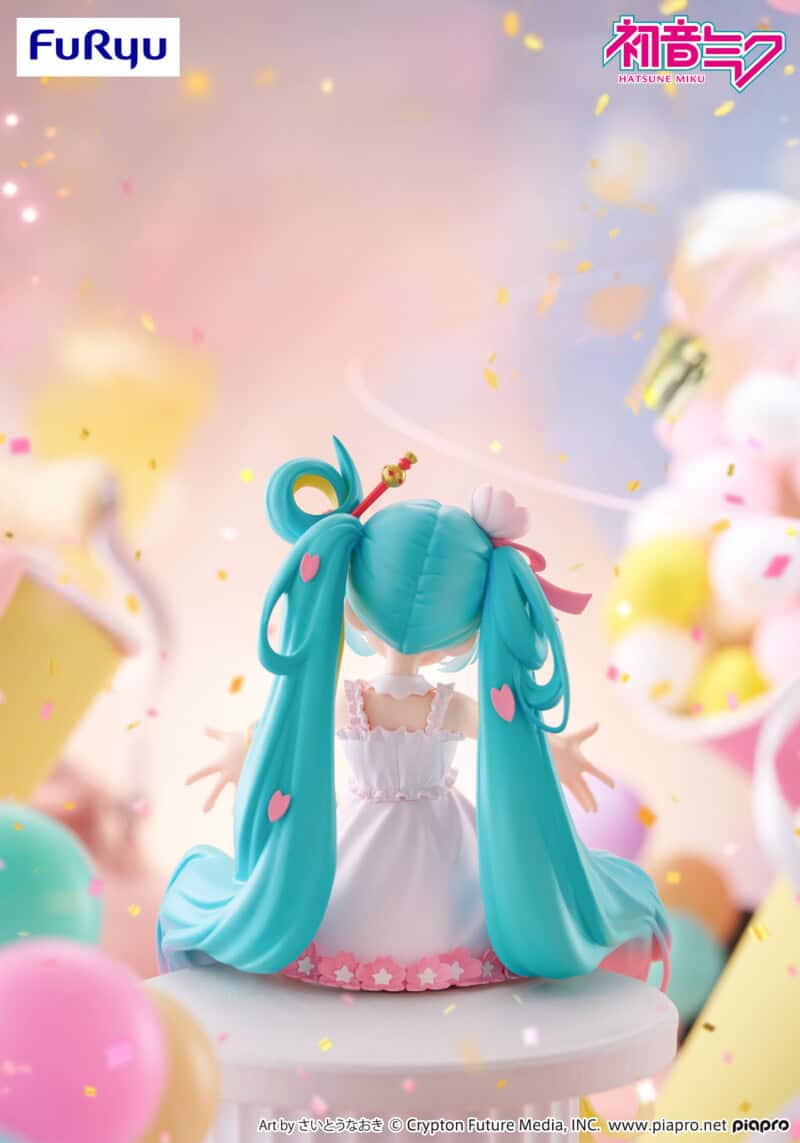Clever Idiots Hatsune Miku 10th Anniversary Noodle Stopper Figure Kawaii Gifts 4571623510765