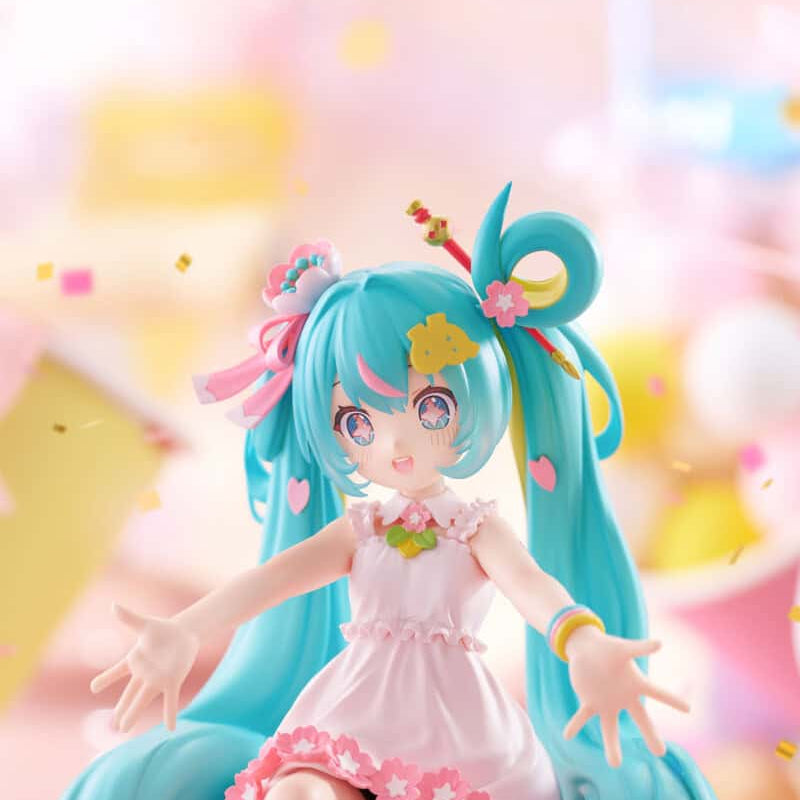 Clever Idiots Hatsune Miku 10th Anniversary Noodle Stopper Figure Kawaii Gifts 4571623510765