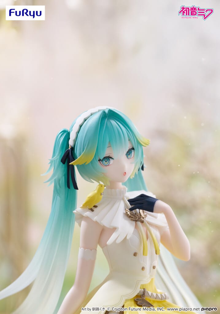 Clever Idiots Hatsune Miku Canary Bird Noodle Stopper Figure Kawaii Gifts 4571623508922