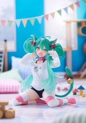 Clever Idiots Hatsune Miku Cat Ear T-Shirt Desktop Cute Figure Kawaii Gifts 840342405251
