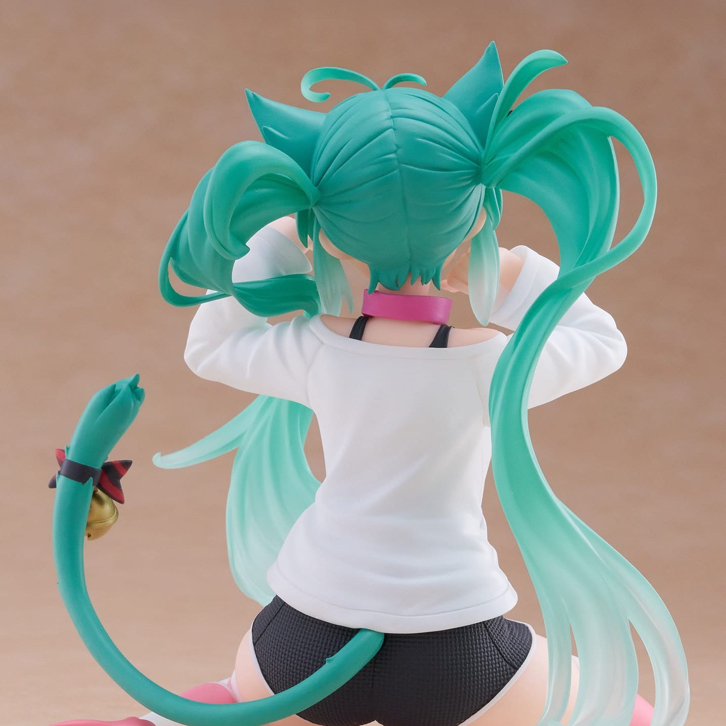 Clever Idiots Hatsune Miku Cat Ear T-Shirt Desktop Cute Figure Kawaii Gifts 840342405251