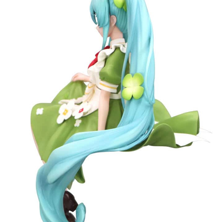 Clever Idiots Hatsune Miku Clover Flower Fairy Noodle Stopper Figure Kawaii Gifts 4582782367121