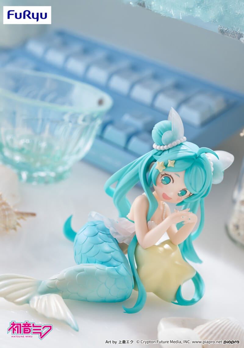 Clever Idiots Hatsune Miku Desktop Fairy Hatsune Miku Mermaid Princess ver. Kawaii Gifts 4580736407459