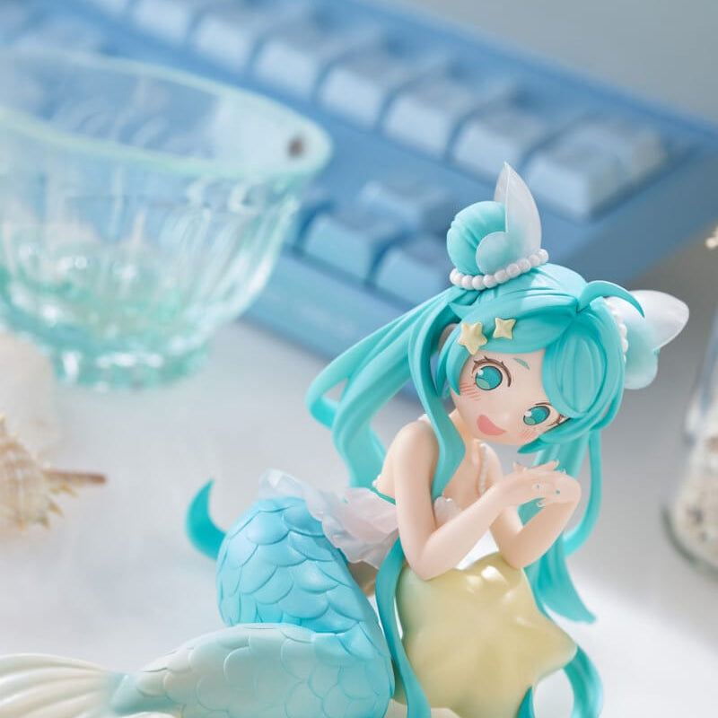 Clever Idiots Hatsune Miku Desktop Fairy Hatsune Miku Mermaid Princess ver. Kawaii Gifts 4580736407459