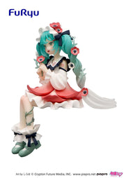 Clever Idiots Hatsune Miku Flower Fairy Anemone Noodle Stopper Figure Kawaii Gifts 4571623501169