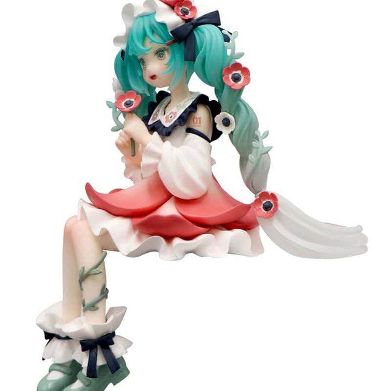 Clever Idiots Hatsune Miku Flower Fairy Anemone Noodle Stopper Figure Kawaii Gifts 4571623501169