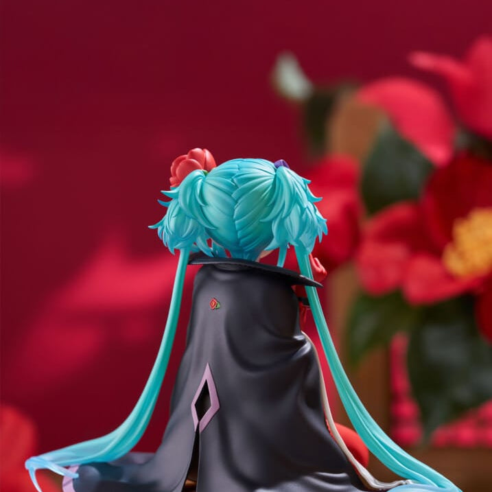 Clever Idiots Hatsune Miku Flower Fairy Camellia Noodle Stopper Figure Kawaii Gifts 4571623508441