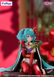 Clever Idiots Hatsune Miku Flower Fairy Camellia Noodle Stopper Figure Kawaii Gifts 4571623508441