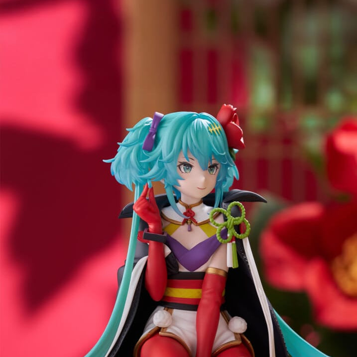 Clever Idiots Hatsune Miku Flower Fairy Camellia Noodle Stopper Figure Kawaii Gifts 4571623508441