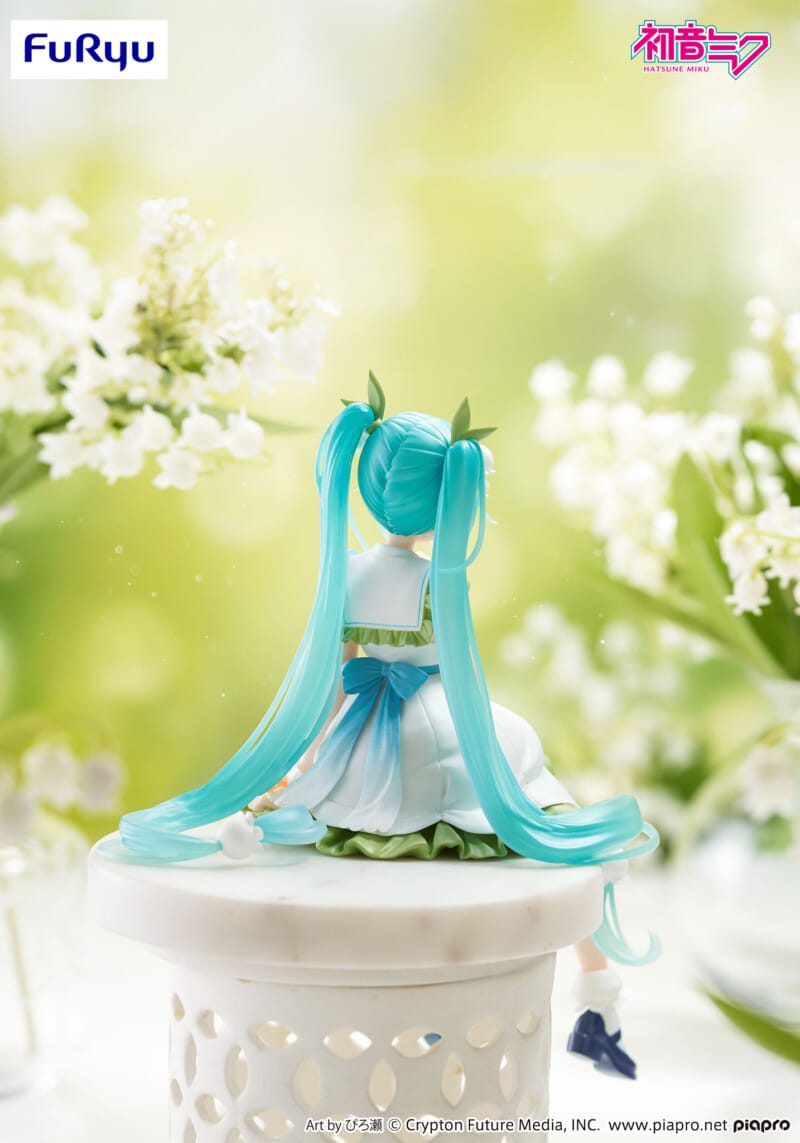 Clever Idiots Hatsune Miku Flower Fairy Lily of the Valley Noodle Stopper Figure Kawaii Gifts 4571623511595