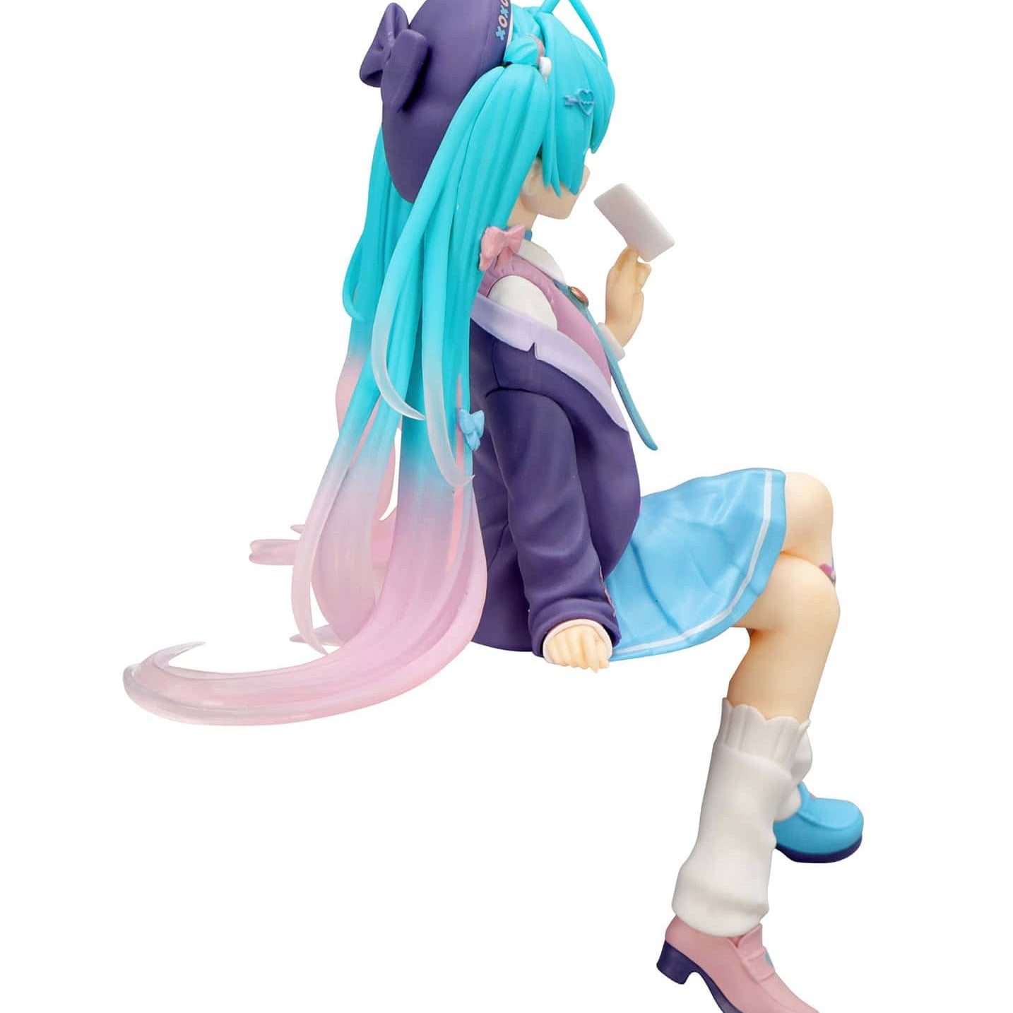 Clever Idiots Hatsune Miku Love Blazer Navy Color Noodle Stopper Figure Kawaii Gifts 4582782369613