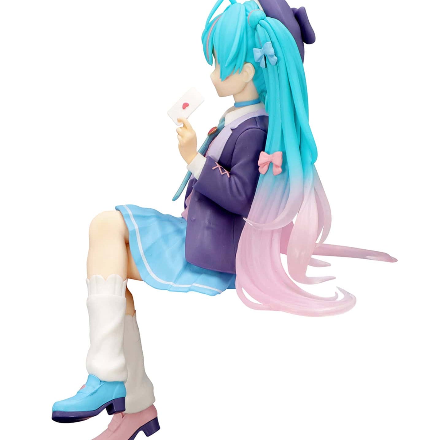 Clever Idiots Hatsune Miku Love Blazer Navy Color Noodle Stopper Figure Kawaii Gifts 4582782369613
